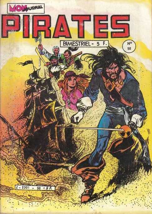 Scan de la Couverture Pirates n 98